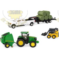 1:32 ROUND BALE HAYING SET