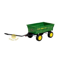 CARRETON VERDE PARA NIÑOS JOHN DEERE 