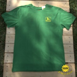 PLAYERA VERDE LOGOTIPO JOHN DEERE ANTIGUO 