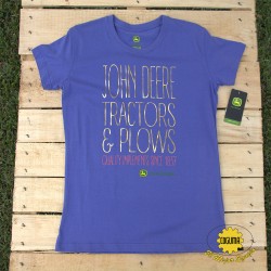 BLUSA COLOR PURPURA, JOHN DEERE 