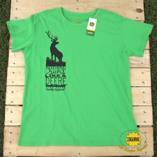 BLUSA VERDE CLARO, JOHN DEERE