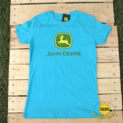 BLUSA COLOR CELESTE, JOHN DEERE 