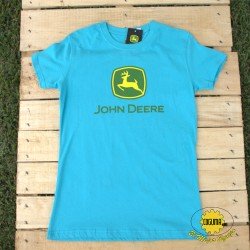 BLUSA COLOR CELESTE, JOHN DEERE
