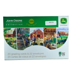 TARJETAS DE FELICITACION, JOHN DEERE 