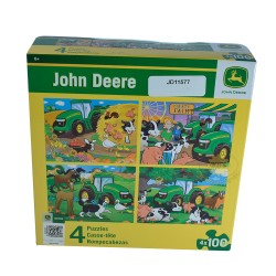 ROMPECABEZAS DE 4 PIEZAS, JOHN DEERE